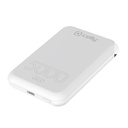 CELLY POWER BANK COMPETIBLE MAGCHARGE 5A WHITE MAGPB5000EVOWH