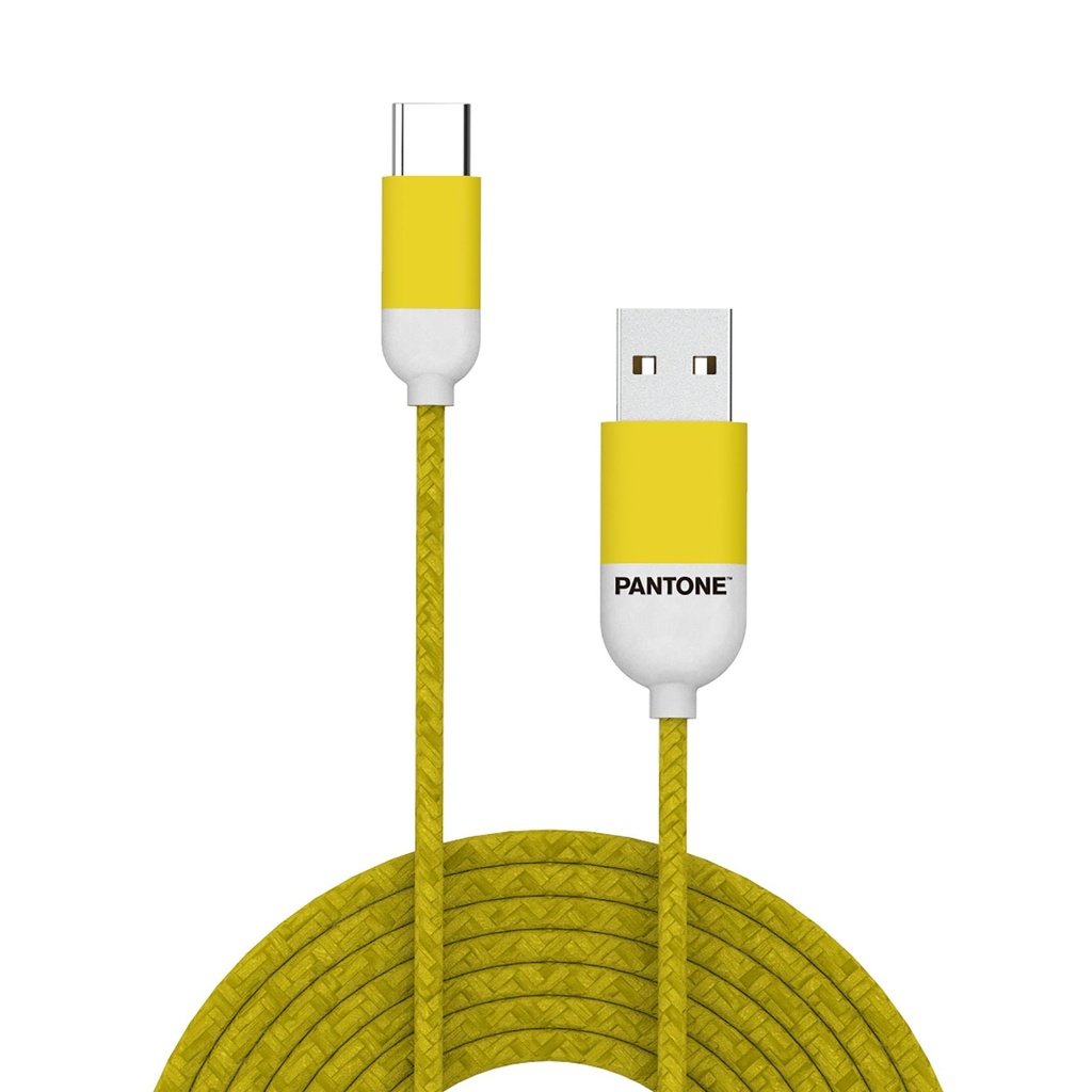 CELLY USB TO USBC PANTONE YELLOW CABLE PT-TC001-5Y