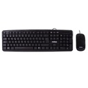 NILOX COMBO KEYBOARD + OPTICAL MOUSE FLAT USB NXKME000004