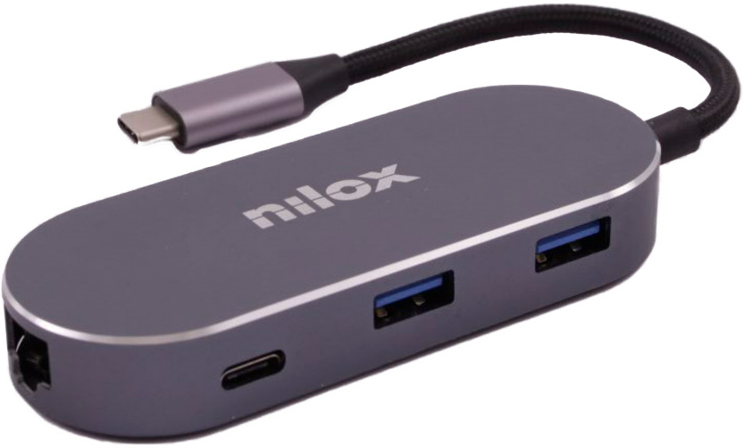 NILOX MINI DOCKING STATION TYPE-C NXDSUSBC02