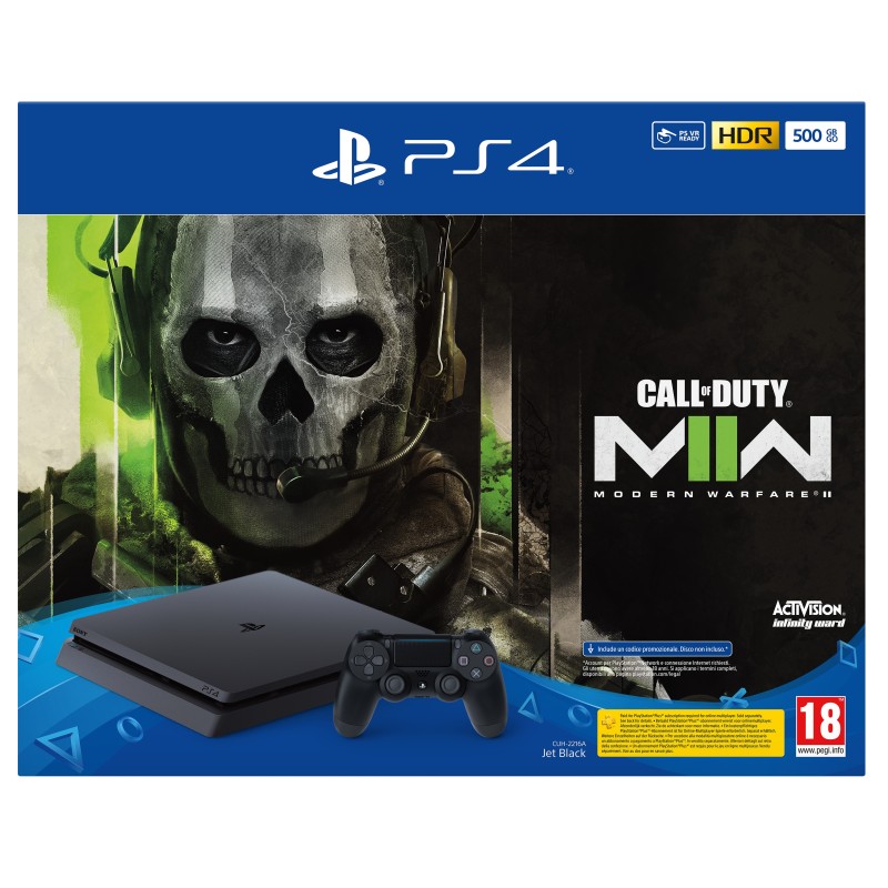 SONY PS4 500GB + CALL OF DUTY MODERN WARFARE II