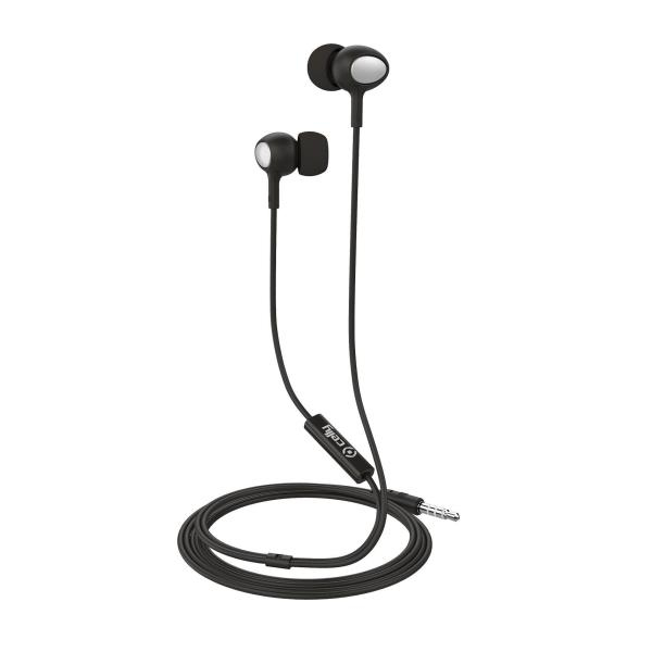 CELLY STEREO EARPHONES UP500BK BLACK