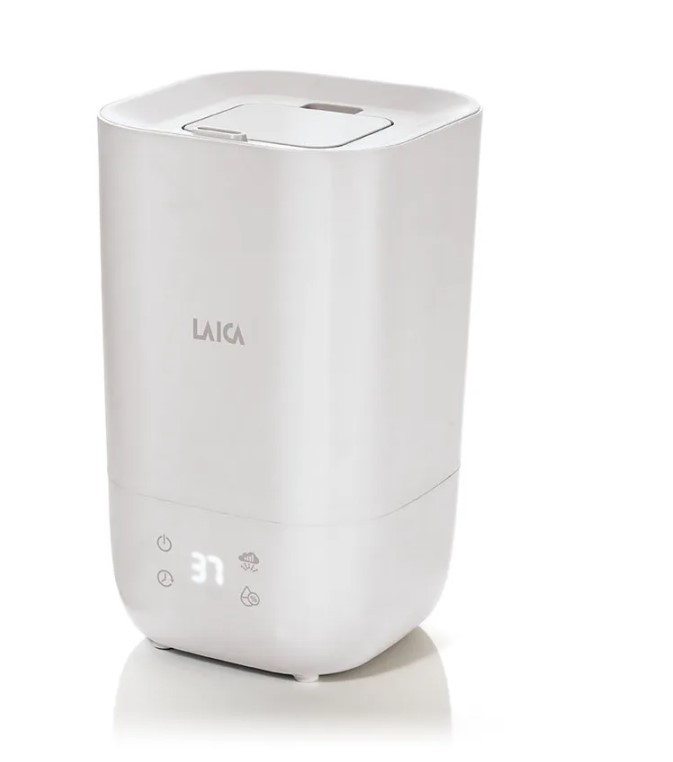 LAICA ULTRASONIC HUMIDIFIER AND SILENT ESSENCE DIFFUSER LED 3 SPEEDS 3,3L 25W WHITE HI3015W