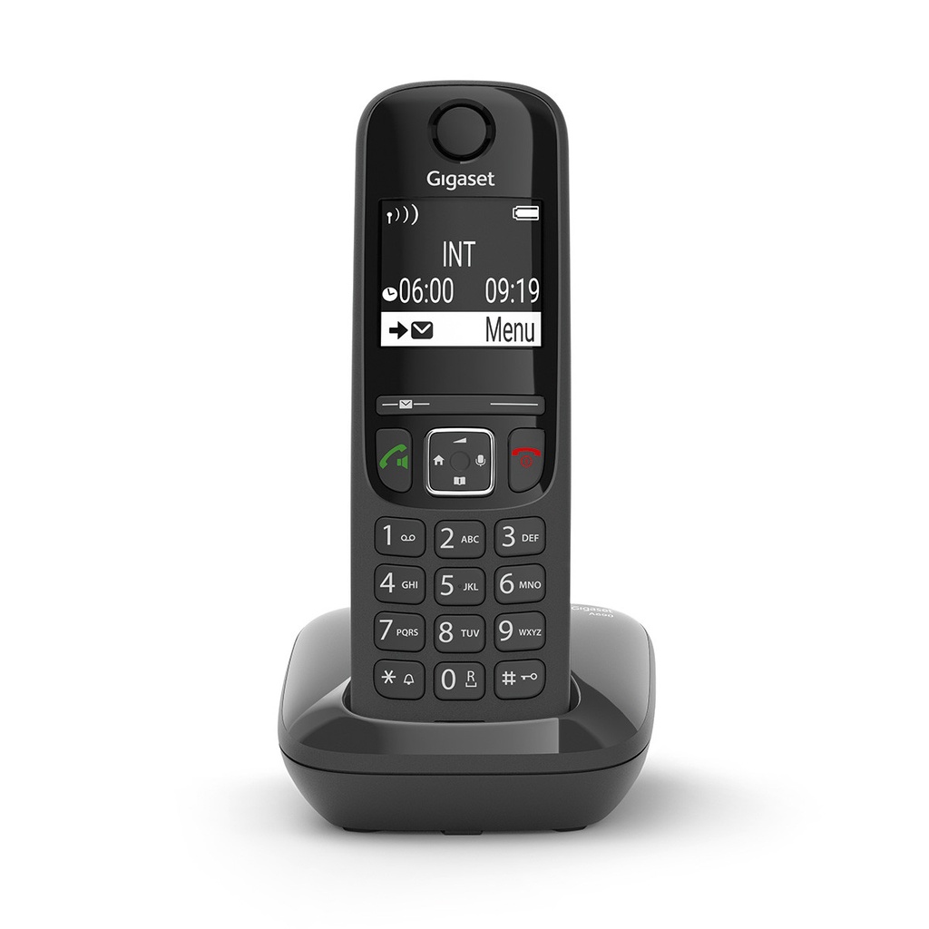 GIGASET  WIRELESS PHONE AS690 BLACK (S30852-H2816-D201)