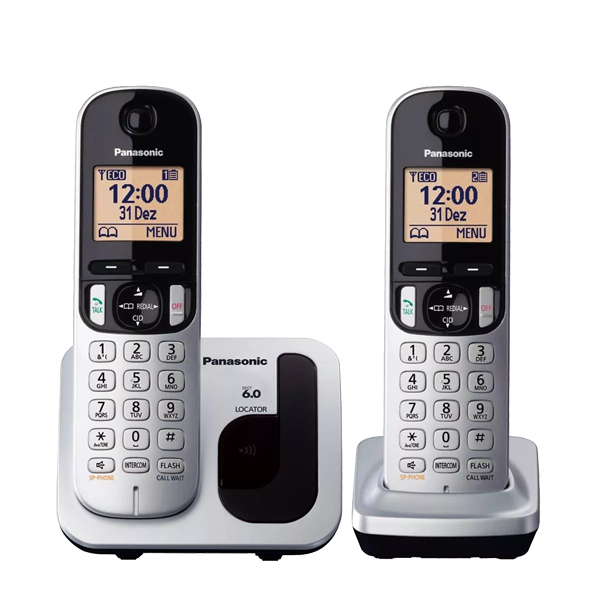 PANASONIC WIRELESS TELEPHONE KX-TGC212SPS DUO GREY
