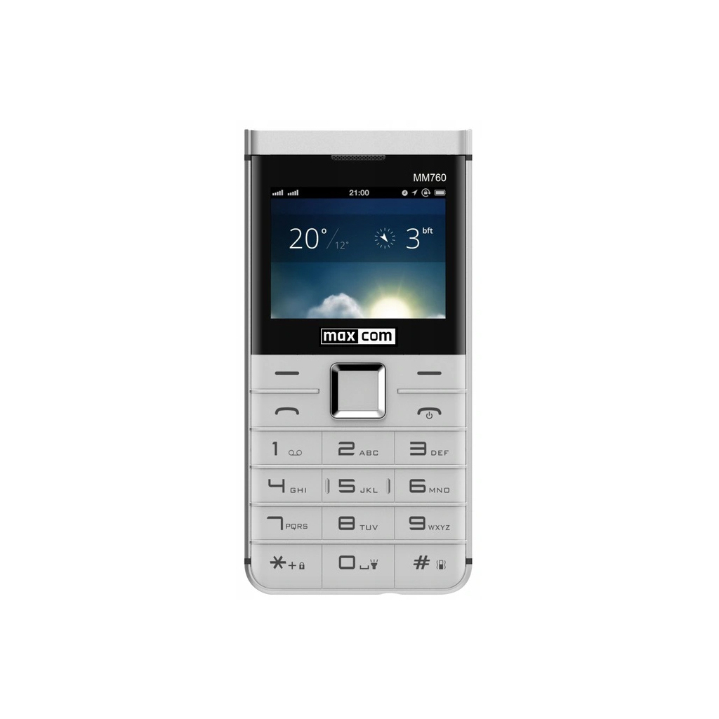MAXCOM GSM CLASSIC MM760 8+16MB WHITE