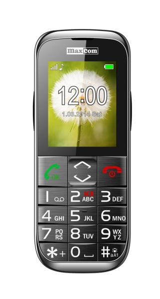 MAXCOM GSM COMFORT SENIOR MM720BB 4+4MB BLACK