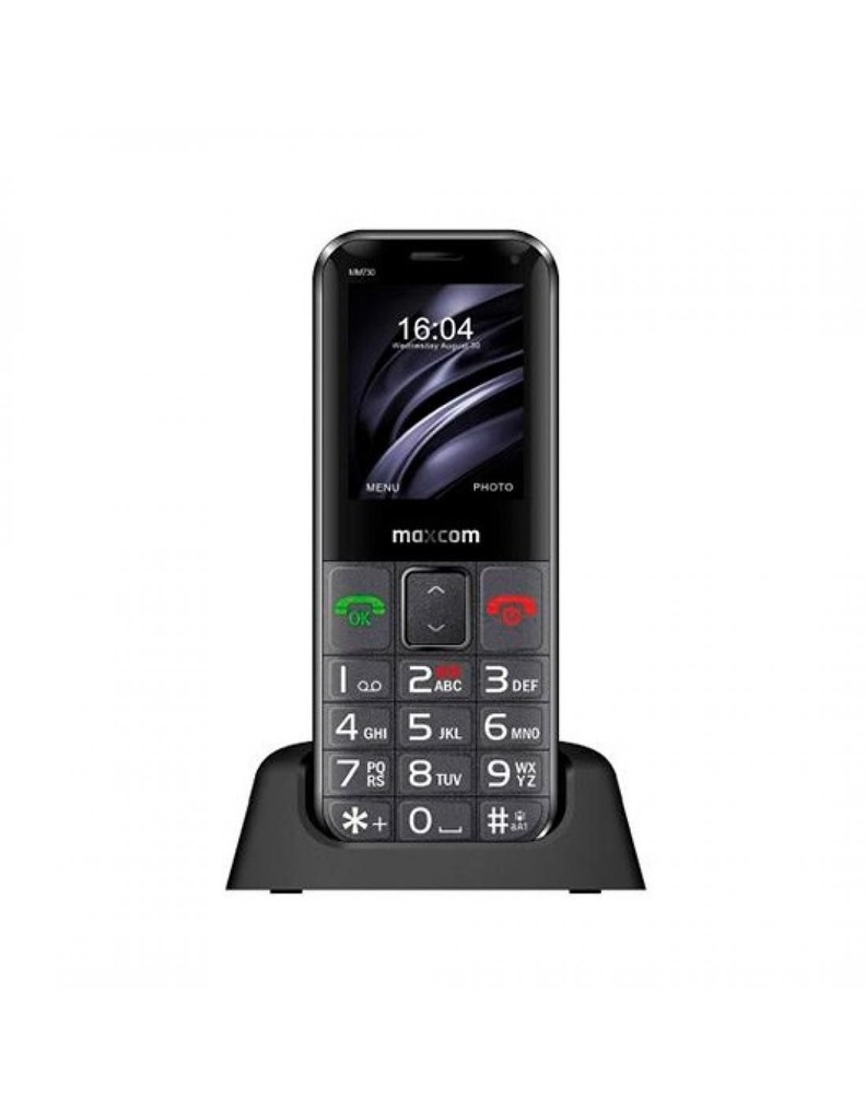 MAXCOM GSM COMFORT SENIOR MM730 6+16MB BLACK