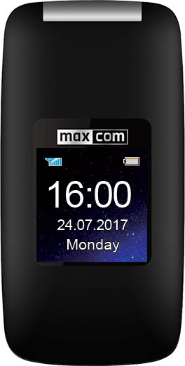 MAXCOM GSM COMFORT SENIOR MM824  8+8MB BLACK