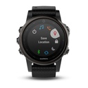 GARMIN FENIX 5S SAPPHIRE EDITION PREMIUM MULTISPORT GPS WATCH BLACK