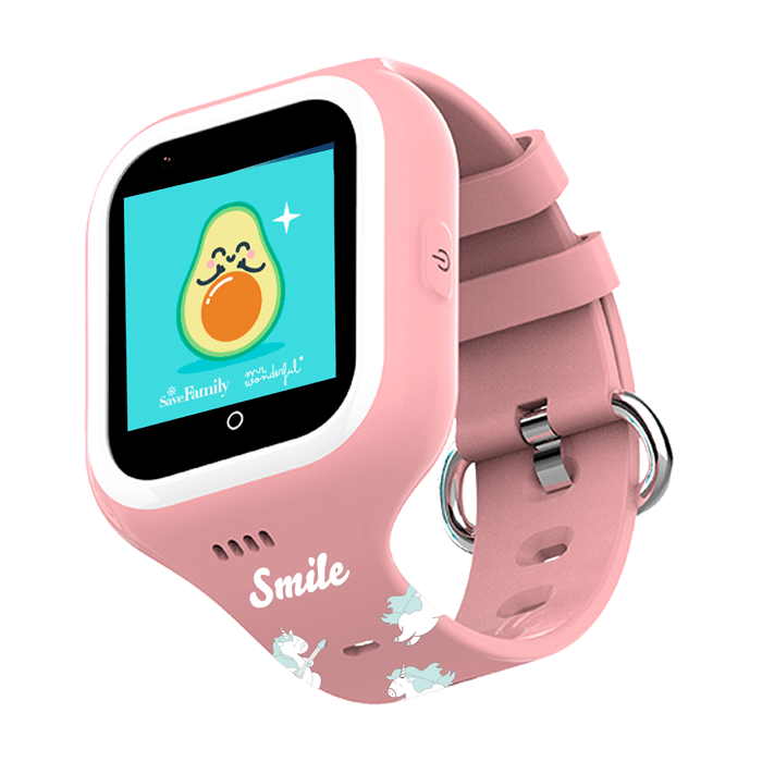 SAVEFAMILY ICONIC PLUS MR.WONDERFULL SMARTWATCH 4G PINK SF-RIRMW4G
