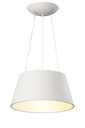 LAMPARA DE TECHO DECORATIVA, 45cms LED 36 W, ALUMINIO COLOR BLANCO CON TEMPERATURA DE LUZ INTERMEDIA 4000K