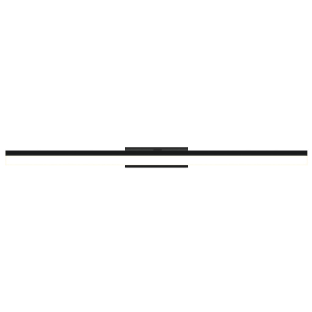 LAMPARA APLIQUE CUARTO DE BAÑO LED 19 W, ALUMINIO COLOR NEGRO CON TEMPERATURA DE LUZ CALIDA 3000K .97X13X7