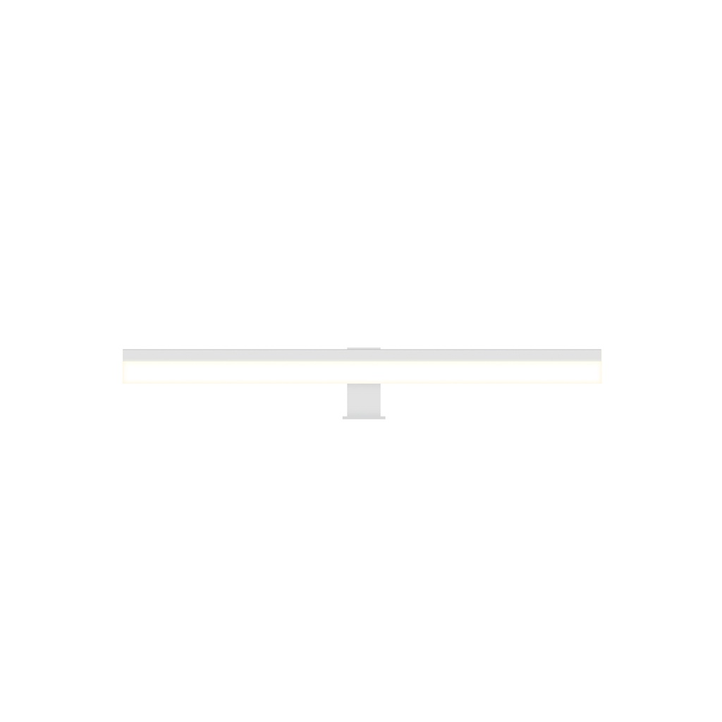LAMPARA APLIQUE CUARTO DE BAÑO LED 16 W, ALUMINIO COLOR BLANCO CON TEMPERATURA DE LUZ CALIDA 3000K. 78X13X7