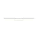 LAMPARA APLIQUE CUARTO DE BAÑO LED 16 W, ALUMINIO COLOR BLANCO CON TEMPERATURA DE LUZ CALIDA 3000K 78X13X7