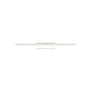 LAMPARA APLIQUE CUARTO DE BAÑO LED 12 W, ALUMINIO COLOR BLANCO CON TEMPERATURA DE LUZ CALIDA 3000K. 58X13X7