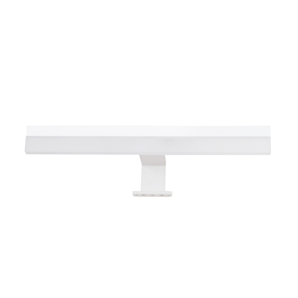 LAMPARA APLIQUE CUARTO DE BAÑO LED 7 W, ALUMINIO COLOR BLANCO CON TEMPERATURA DE LUZ CALIDA 3000K .36x12x6