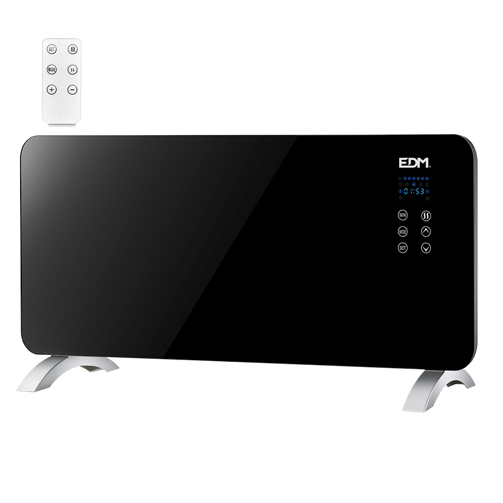 CONVECTOR PLACA CRISTAL 2000W EDM