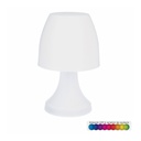 LAMPARA DE SOBREMESA CON LED, RGB, A PILAS 3xAAA/LR03 NO INCLUIDAS. INCLUYE EXPOSITOR