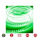 TIRA DE LED  60 LEDS/m 4,2W/m VERDE EDM 220-240V IP44 -  EURO/m  50m