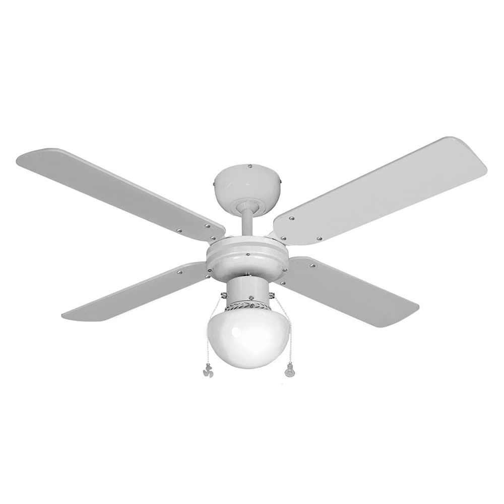 VENTILADOR DE TECHO MODELO CARIBE BLANCO POTENCIA: 50W ASPAS: Ø102cm EDM