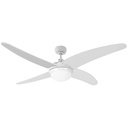 VENTILADOR DE TECHO MODELO CASPIO BLANCO POTENCIA: 60W ASPAS: Ø132cm CON MANDO A DISTANCIA EDM