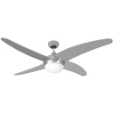 VENTILADOR DE TECHO MODELO CASPIO PLATEADO/NIQUEL POTENCIA: 60W ASPAS: Ø132cm CON MANDO A DISTANCIA EDM
