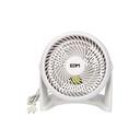 VENTILADOR 2 EN 1 (SUELO Y PARED) BLANCO POTENCIA: 50W ASPAS: Ø18cm 26,5x15,5x27,7cm EDM