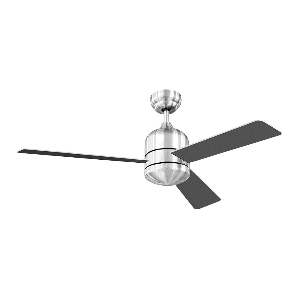 VENTILADOR DE TECHO MODELO SAVU CROMADO. POTENCIA: 60W ASPAS: Ø115cm CON MANDO A DISTANCIA EDM