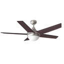VENTILADOR DE TECHO MODELO ADRIATICO WENGUE/NIQUEL SATIN POTENCIA: 60W ASPAS: Ø132cm CON MANDO A DISTANCIA EDM