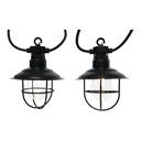 ULT. UNIDADES GUIRNALDA FAROLES EXTERIOR 9,5m 10 LEDS IP44 LUZ CALIDA LUMINEO