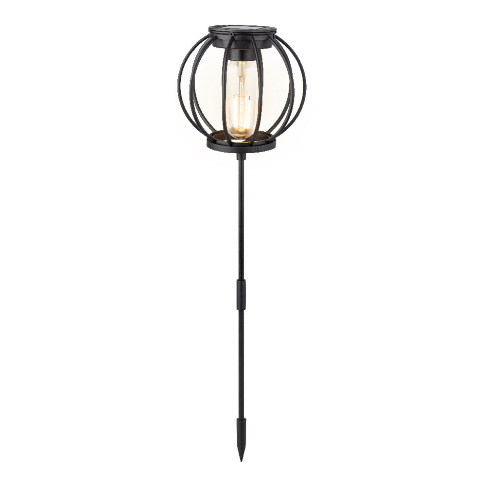 SET 3 LUCES SOLARES DE JARDÍN Ø13x43CM 3L
