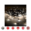 CORTINA EASY-CONNECT 2x2m 10 TIRAS 200 LEDS BLANCO CALIDO 30V (INTERIOR-EXTERIOR) EDM TOTAL 3,2W