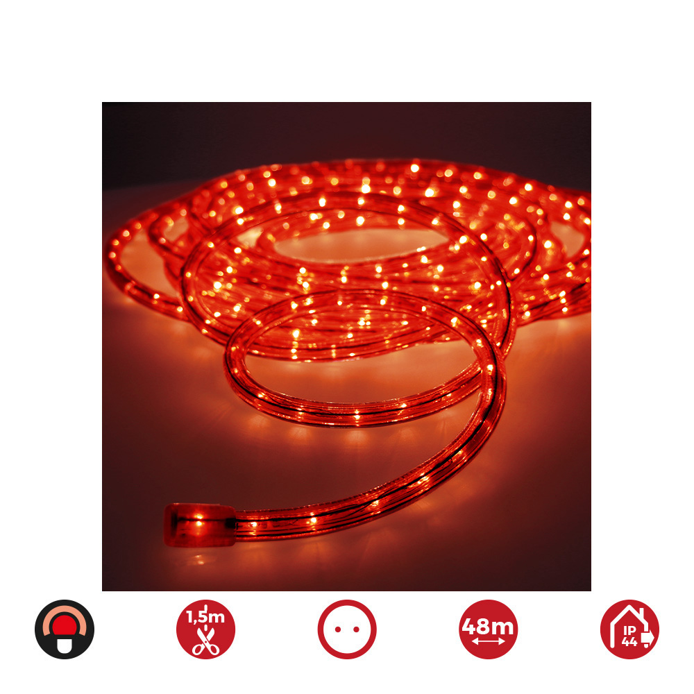 ULT. UNIDADES TUBO FLEXILUX ROJO  2 VIAS MULTIFUNCION (INTERIOR-EXTERIOR) EDM. 48m  EURO/m