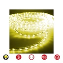 TUBO FLEXILED LED 2 VIAS MULTIFUNCION 36 LEDS/m  AMARILLO (IP44 INTERIOR-EXTERIOR) EDM. 48m EURO/m