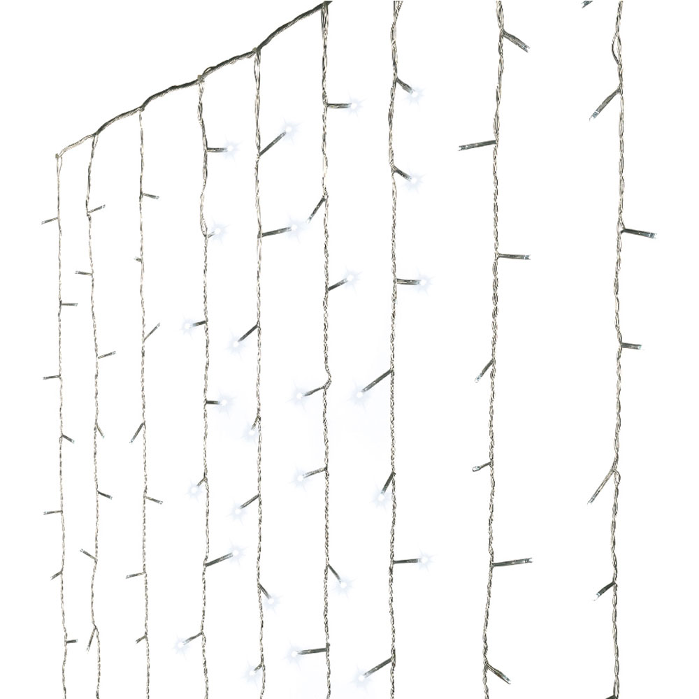 CORTINA LED EXTERIOR BLANCO FRIO  2,25x1,5m-240 LEDS