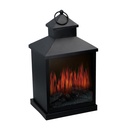 FAROL GRUNDIG EFECTO CHIMENEA 3 LEDS METAL 14x16x23cm