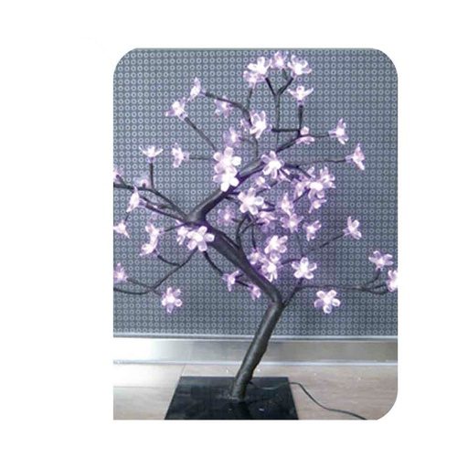 [000002575] ARBOL 3D SAKURA 45cm 60 LEDS ROSAS IP44 EDM