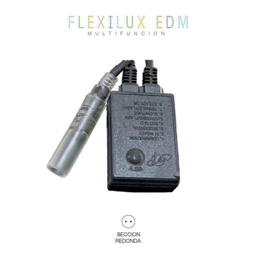 [000002578] PROGRAMADOR TUBO FLEXILUX 45 m 2 VIAS (IP44 INTERIOR-EXTERIOR) EDM