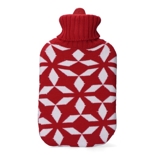 [000003118] BOLSA DE AGUA CALIENTE SIMETRIAS ROJA 2 l