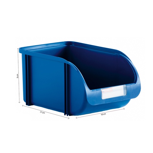 [000003130] CONTENEDOR 10cm COLOR TITANIUM AZUL