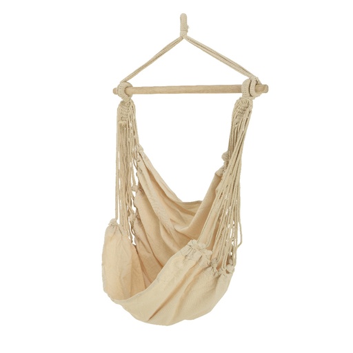 [000003207] COLUMPIO COLGANTE DE ALGODON 100x130cm BEIGE