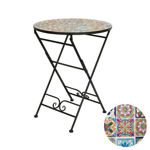 [000003209] MESA MOSAICO MODELO PRAGA PARA EXTERIOR