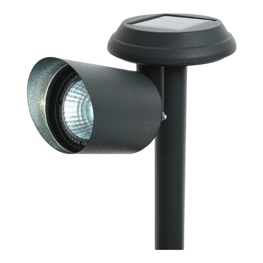 [000003215] ESTACA DE JARDIN PROYECTOR SOLAR LED 3lm 6400K 45° 10x17x25,5cm