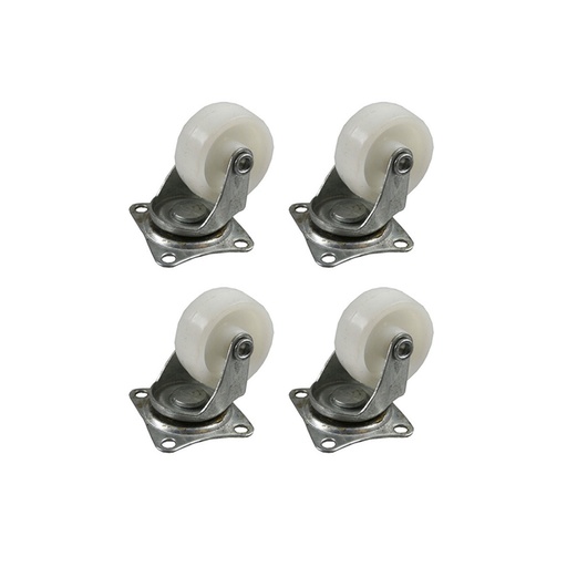 [000003284] SET 4 RUEDAS 32mm BLANCAS