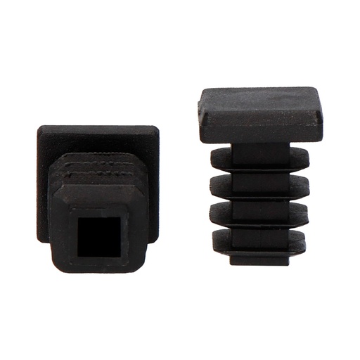 [000003314] CONTERA INTERIOR CUADRADA CON ALETA 16x16mm NEGRA