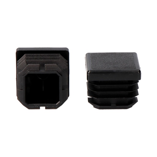 [000003328] CONTERA INTERIOR CUADRADA CON ALETA 40x40mm NEGRA