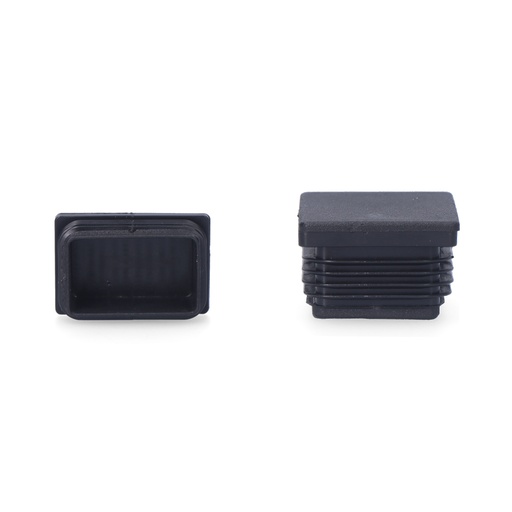 [000003355] CONTERA INTERIOR RECTANGULAR CON ALETA 80x20mm NEGRA