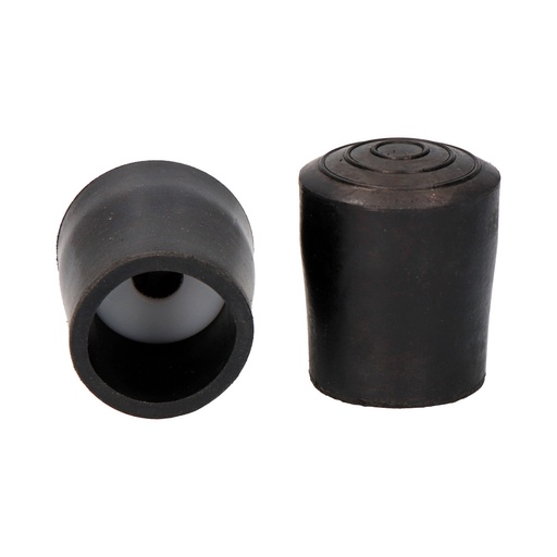 [000003361] CONTERA PARA ANDADORES NEGRA CON ARANDELA Ø25mm