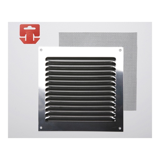 [000003389] REJILLA CON MOSQUITERA. ACERO INOXIDABLE 150x150mm (G)